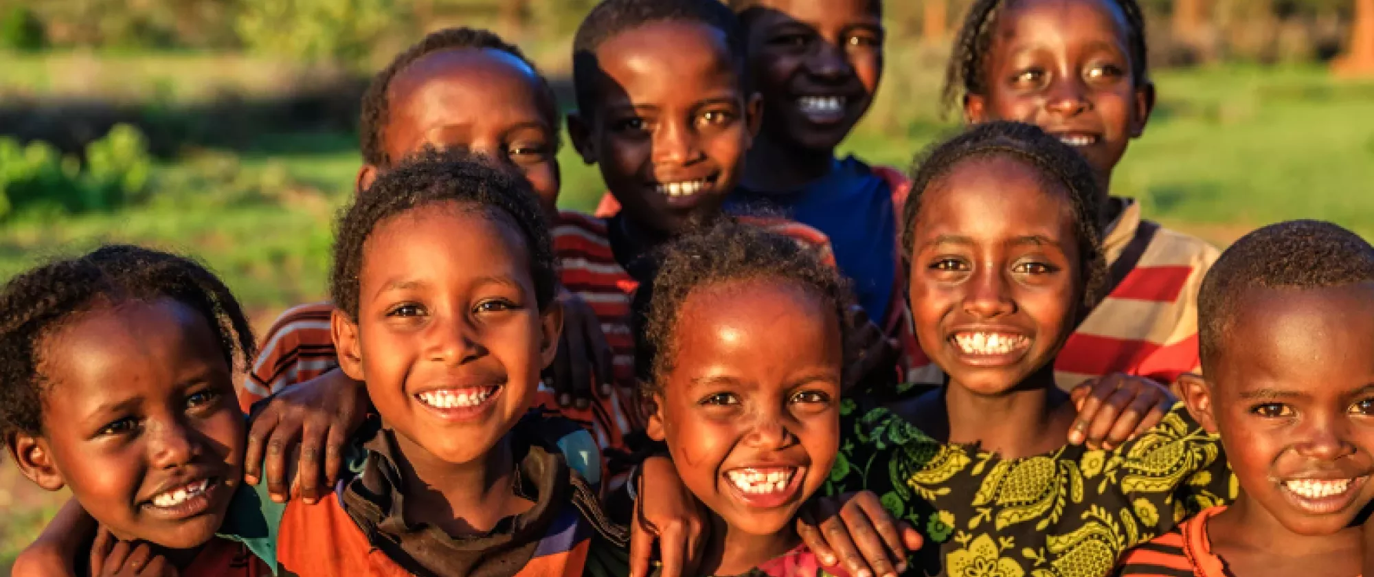 Smiling children